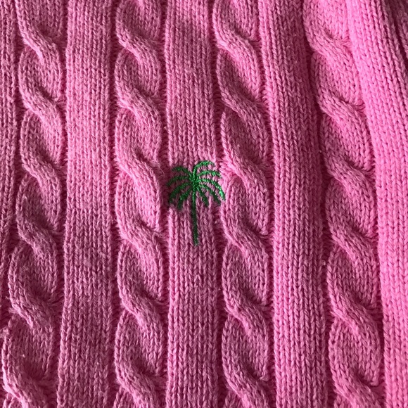 Lilly Pulitzer cable knit sweater - Picture 3 of 4